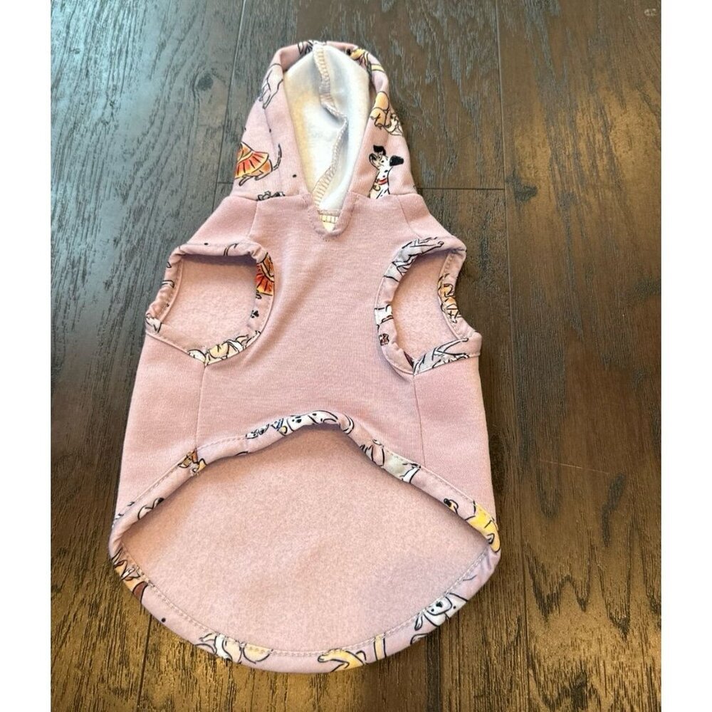 Rare htf DISNEY Parks Tails • Disney‎ Dogs • Dog Sleeveless Hoodie• - Picture 2 of 3
